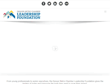 Tablet Screenshot of denverleadership.org
